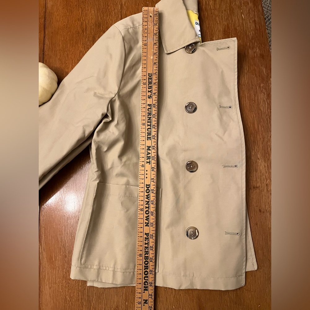 Old Navy Women’s Short Trench Coat Size X-Large NWOT - Picture 9 of 13